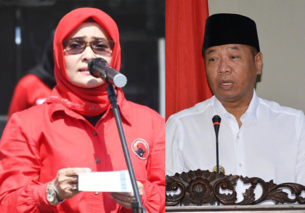 Susilowati dan Gatut Sunu Wibowo sudah mengambil formulir pendaftaran bacakada PDI Perjuangan.