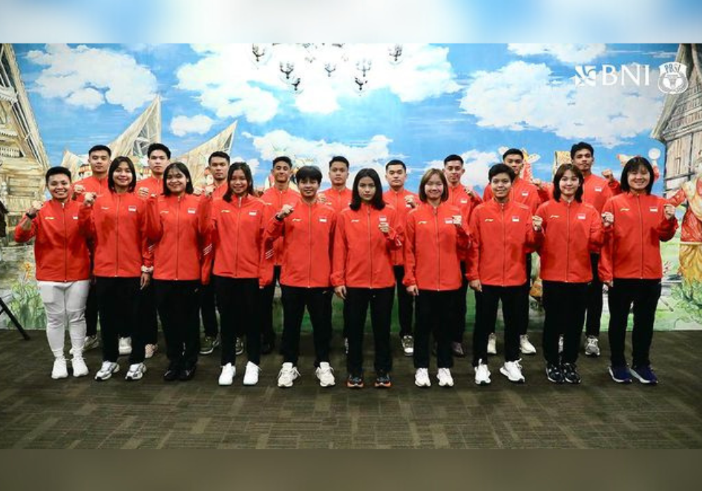Para pebulu tangkis tanah air yang akan mewakili Indonesia dalam ajang Piala Thomas dan Uber Cup 2024.