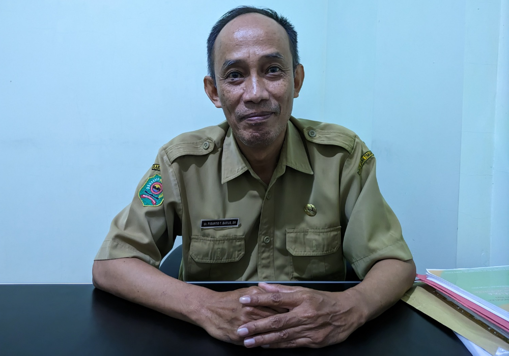 Direktur RSUD Panggul dr Piranto Triadmodjo Barus.