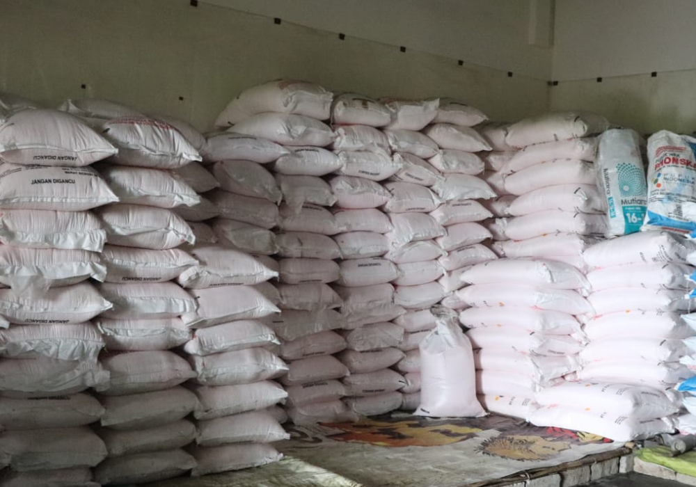 MT I, serapan pupuk subsidi di Tulungagung Capai 28 persen.