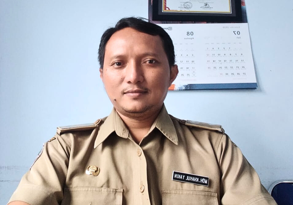 Kepala Desa Tawangsari Moh Khakul Yakin.