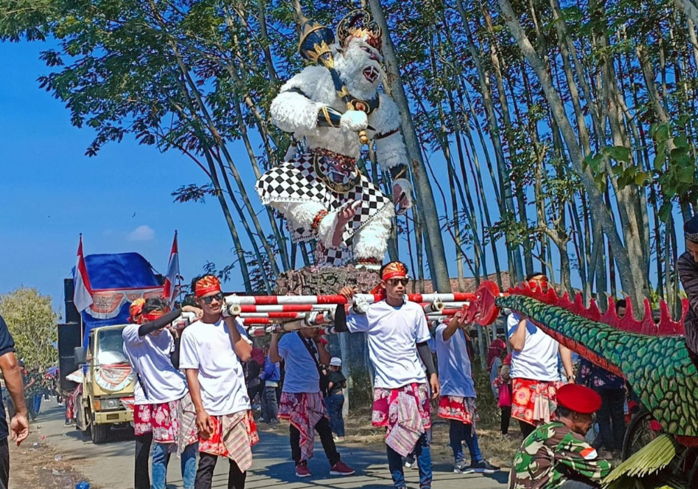 HEBAT: Seni dan budaya di Desa Tapan menjadi andalan untuk meningkatkan perekonomian masyarakat.