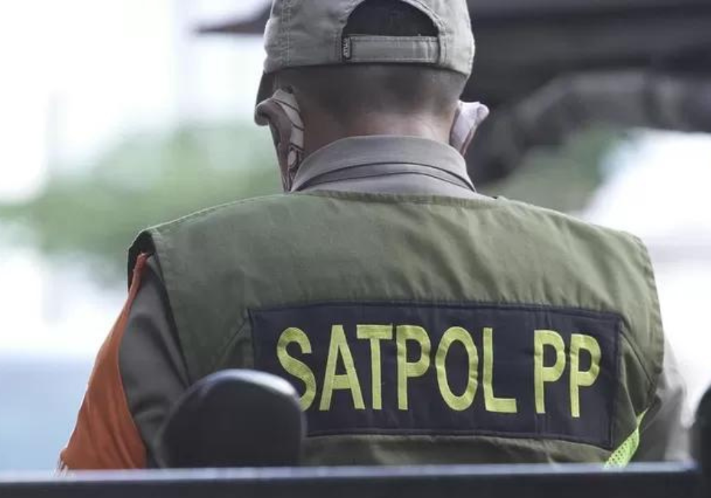 Ilustrasi petugas Satpol PP.