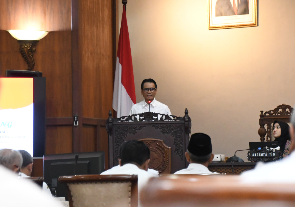 Pj Bupati Tulungagung Heru Suseno semakin genjar mencegah dan memberantas praktik korupsi.