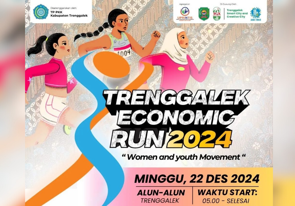 Tiket early bird Trenggalek Economic Run Ludes terjual dalam waktu 2 jam.