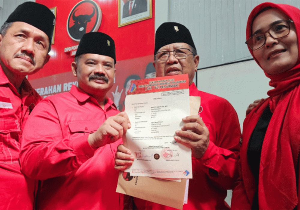 Pasangan Mardinoto mendapat rekomendasi DPP PDI Perjuangan untuk mengikuti kontestasi Pilkada Tulungagung.