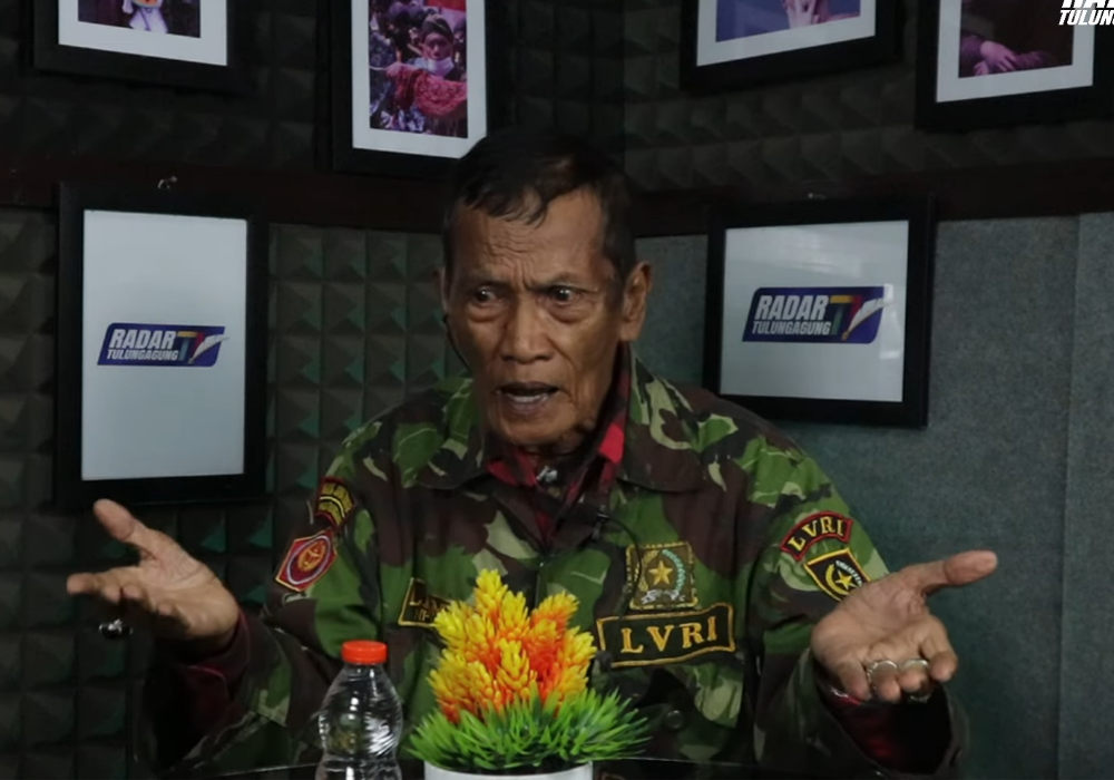 Kakek Lamidi, salah satu pejuang veteran asal Tulungagung.