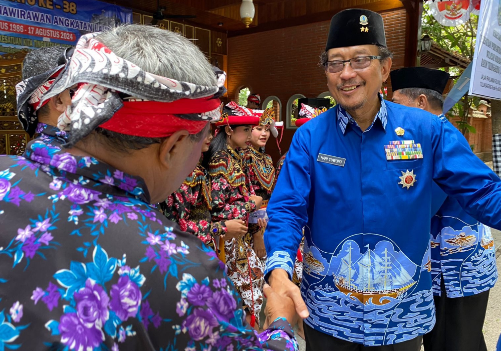 Ketua Dewan Pertimbangan PPAL Tulungagung, Laksda TNI (Purn) Hary Yuwono.
