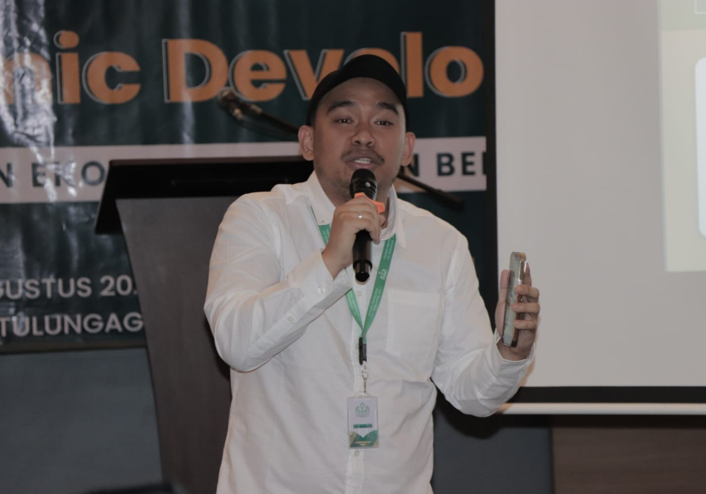 Founder Yayasan Inovasi Agrikultur Indonesia (Inori) sekaligus anggota DPRD Tulungagung, Rijal Abdulloh.