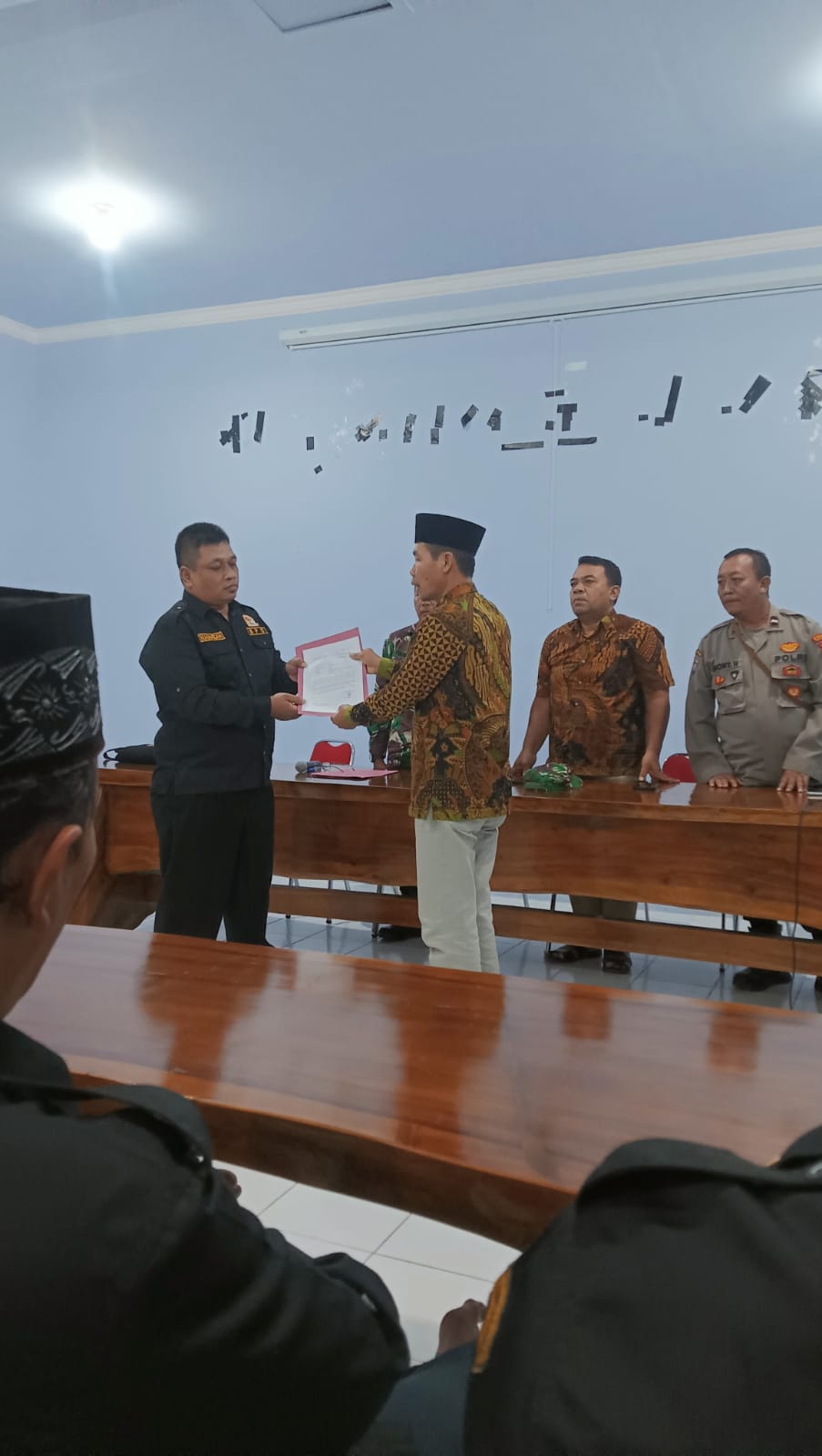 Kades Karanganom, Kecamatan Kauman, Kabupaten Tulungagung, Sukar, mengundurkan diri dari jabatannya, Senin (2/8/2024).