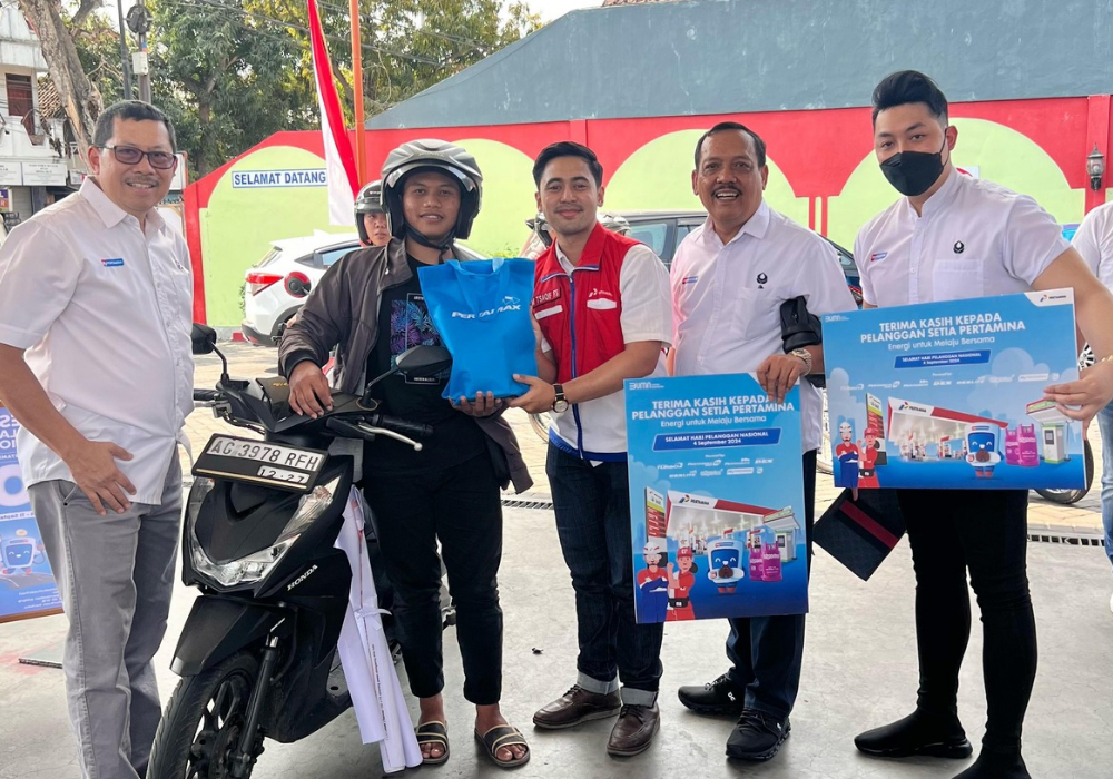 APRESIASI : Kepuasan pelanggan merupakan nomor satu, dan di Harpelnas langsung di berikan apresisasi kepada pelanggan yang beruntung.