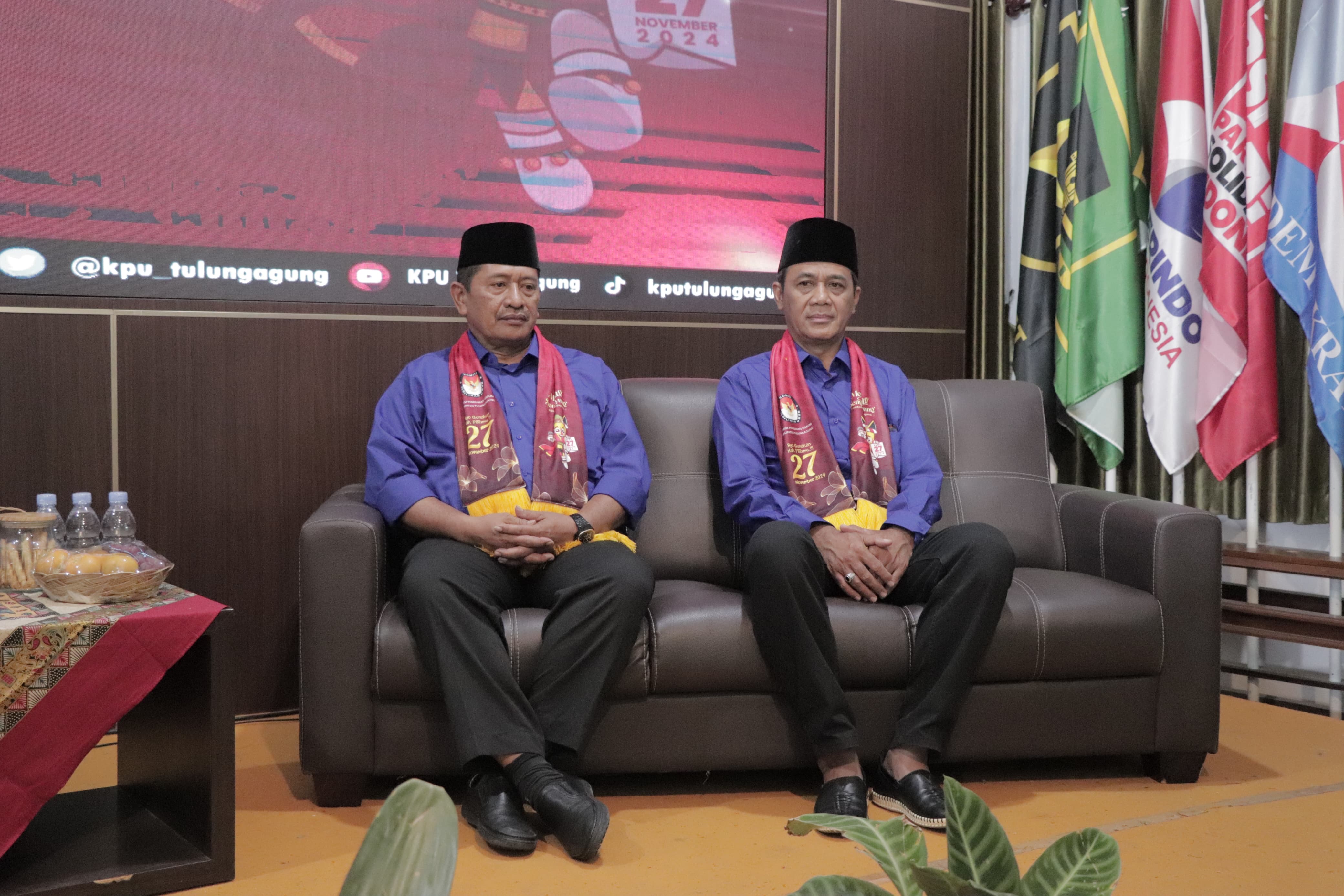 BERGERAK: Bapaslon Santoso-Samsul Umam (SaSa) sudah membentuk tim pemenangan untuk menghadapi pilkada Tulungagung.