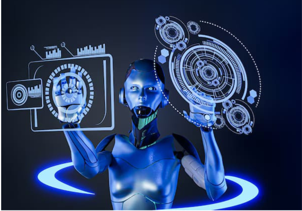 Ilustrasi robot AI yang bisa mengatur segala hal (dok.freepik)