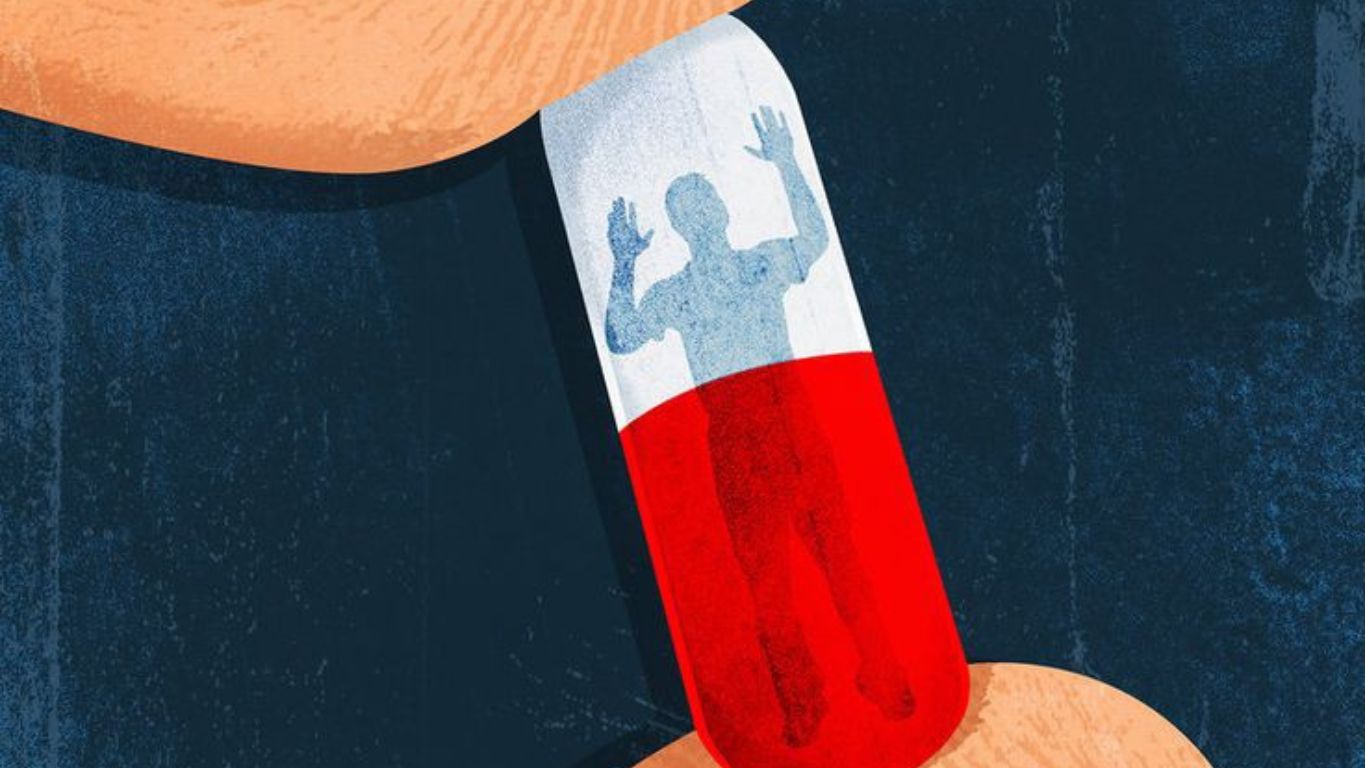 Ilustrasi penggunaan obat terlarang.(Pinterest)