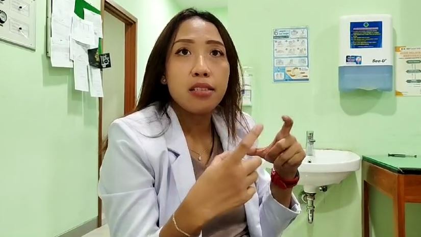 JAGA POLA MAKAN: Dokter spesialis anak RSUD dr Soedomo Trenggalek, dr. Icha.