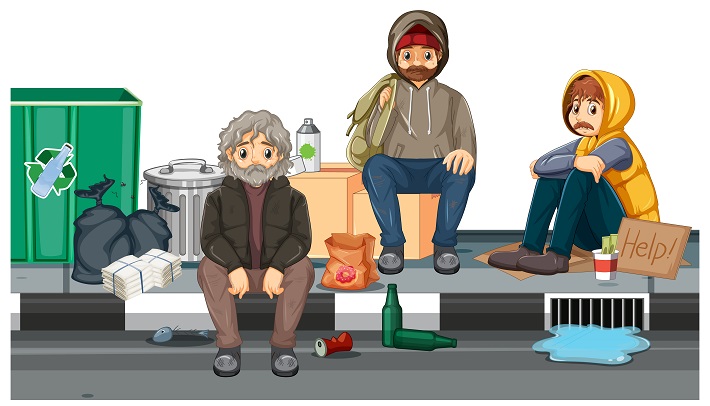 ilustrasi kemiskinan