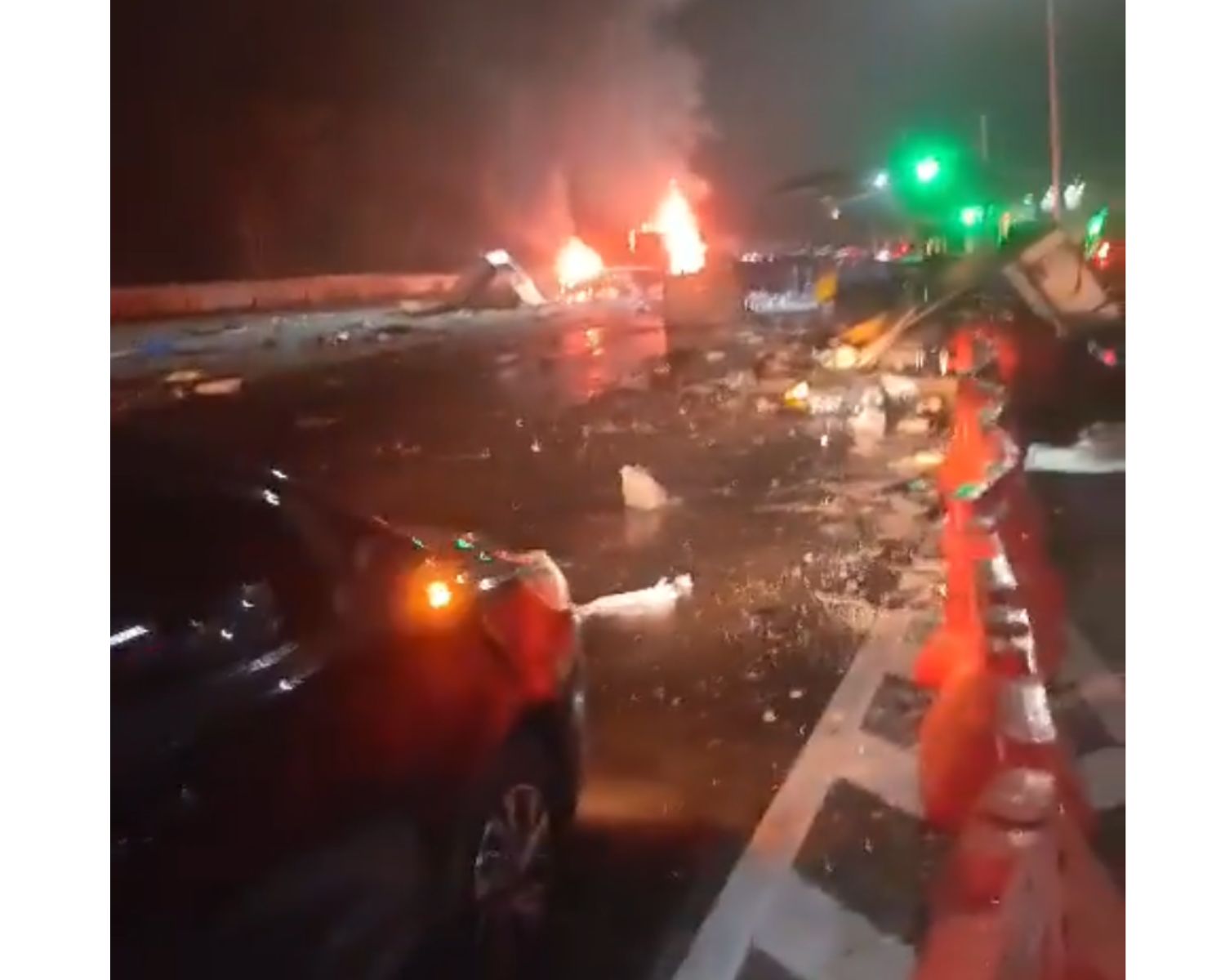 Kecelakaan beruntun akibat rem blong, enam orang meninggal