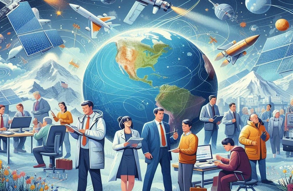 ilustrasi kolaborasi bmkg dan lembaga internasional