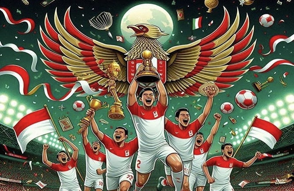 ilustrasi pemain sepak bola