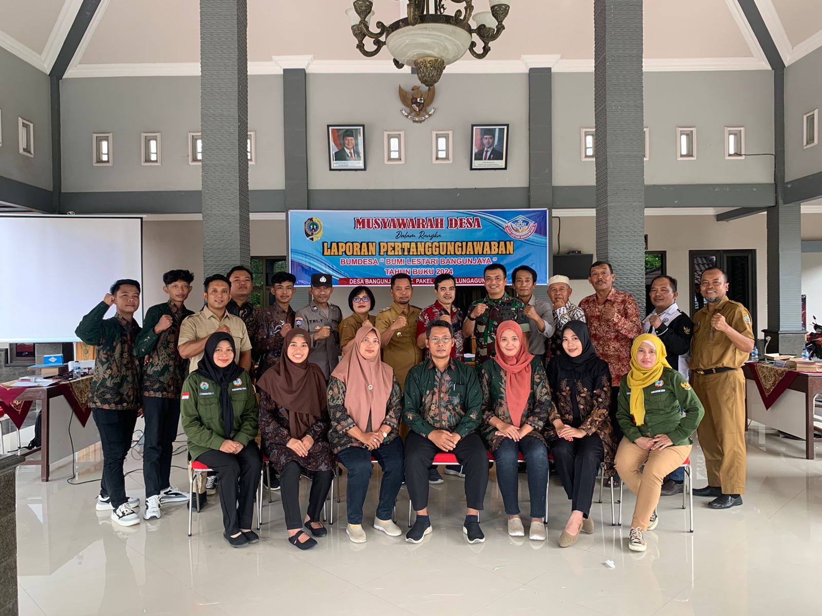 Bumdes Bumi Lestari Desa Bangun Jaya kecamatan pakel Sampaikan Laporan Pertanggungjawaban Tahun 2024  Bangun Jaya,4 februari 2025 Badan Usaha Milik Desa (Bumdes) Bumi Lestari Desa Bangun Jaya menggela