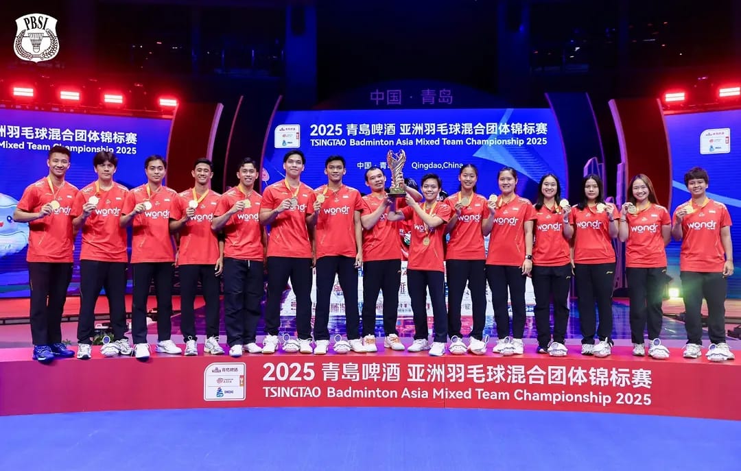 Tim Indonesia di Asia Mixed Team Championship 2025