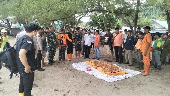 PILU: Sesaat setelah jenazah Triono ditemukan.