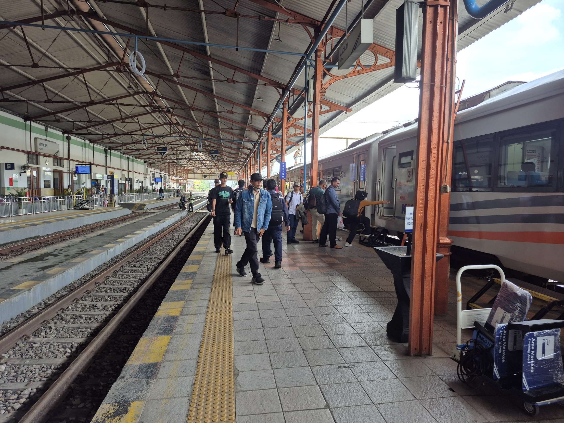 Tiket kereta api Angkutan Lebaran 2025 dari Daop 7 Madiun masih tersedia (DAOP 7 MADIUN)
