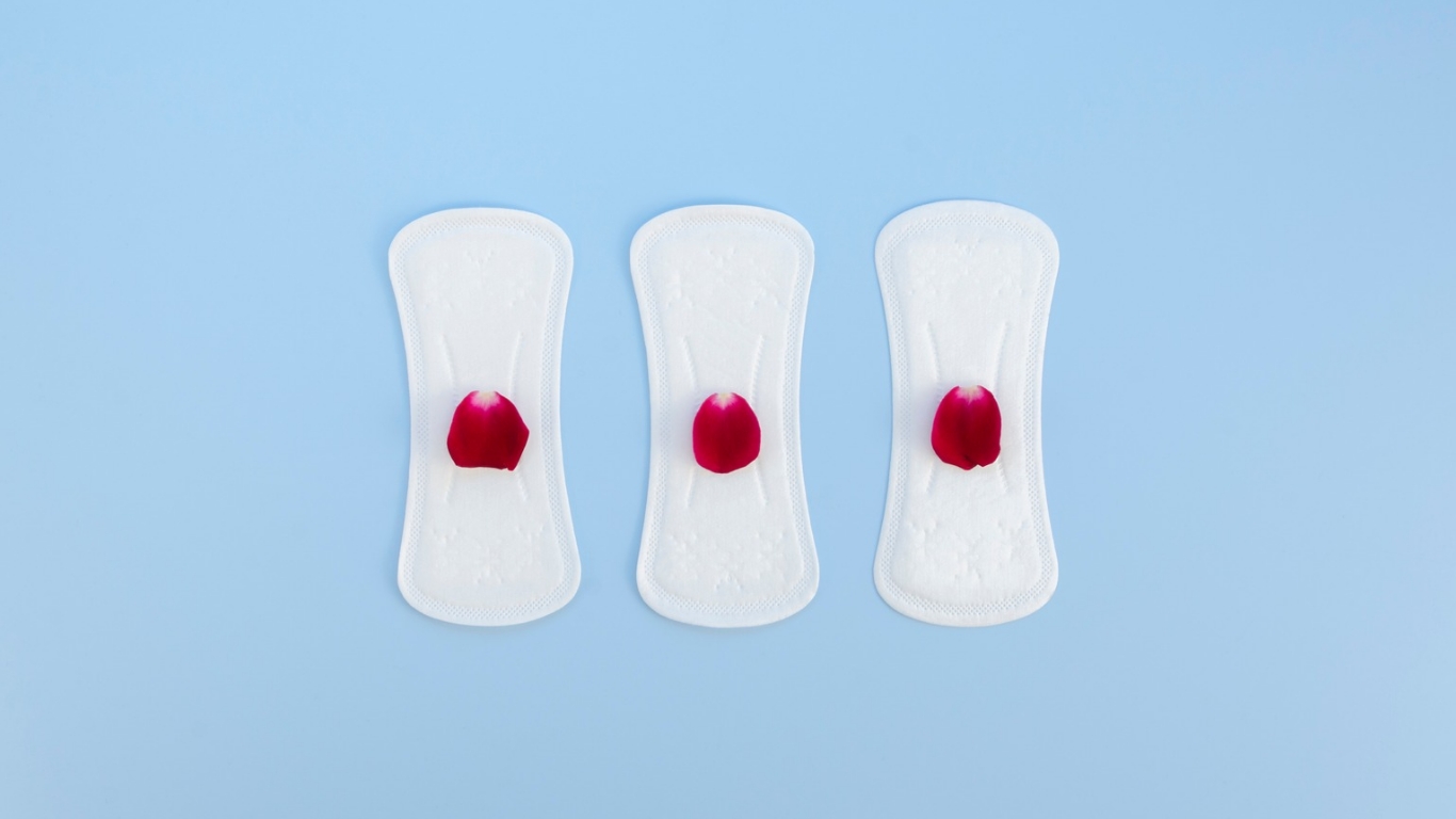 Ilustrasi warna darah saat menstruasi.(freepik.com)