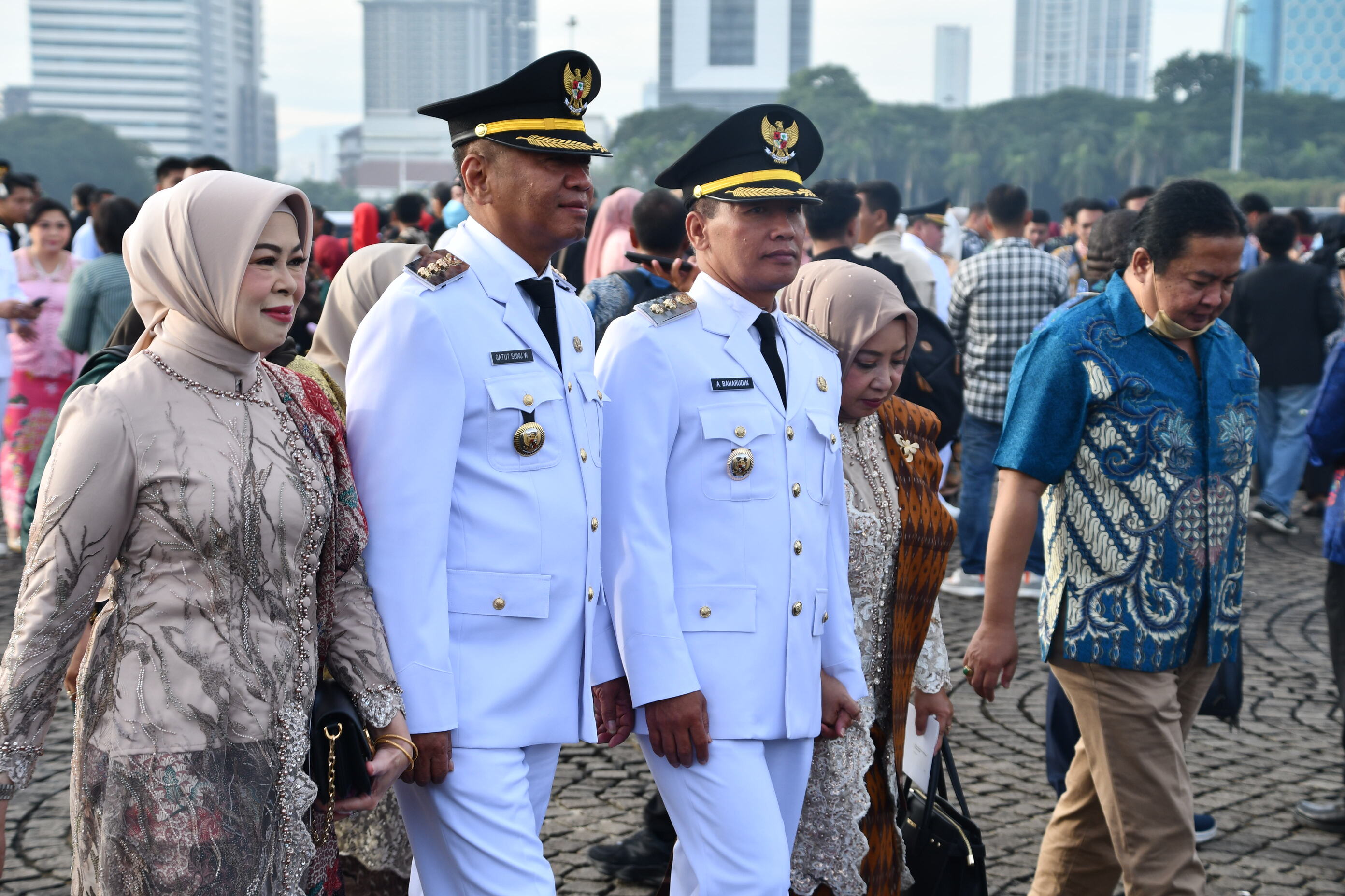 Gatut Sunu Wibowo dan Ahmad Baharudin dilantik sebagai Bupati-Wakil Bupati Tulungagung.