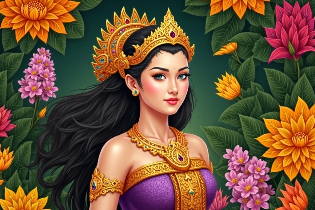 Diperkirakan ada 9 raja wanita yang memegang pemerintahan negara bagian Majapahit. (ALLOW SLEPP/SEAART.AI)