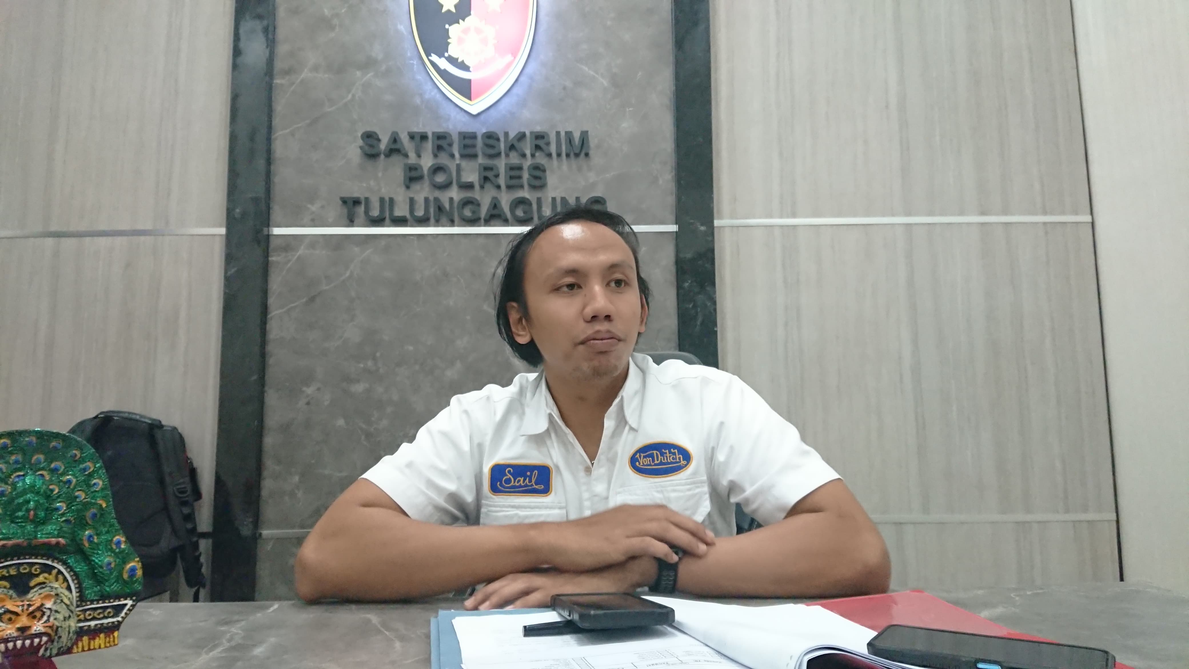 Kasatreskrim Polres Tulungagung, AKP Ryo Pradana.