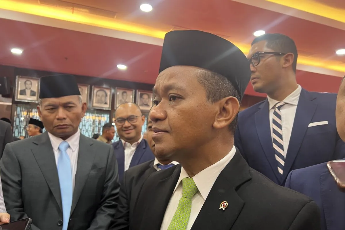 Menteri Energi dan Sumber Daya Mineral (ESDM) Bahlil Lahadalia.