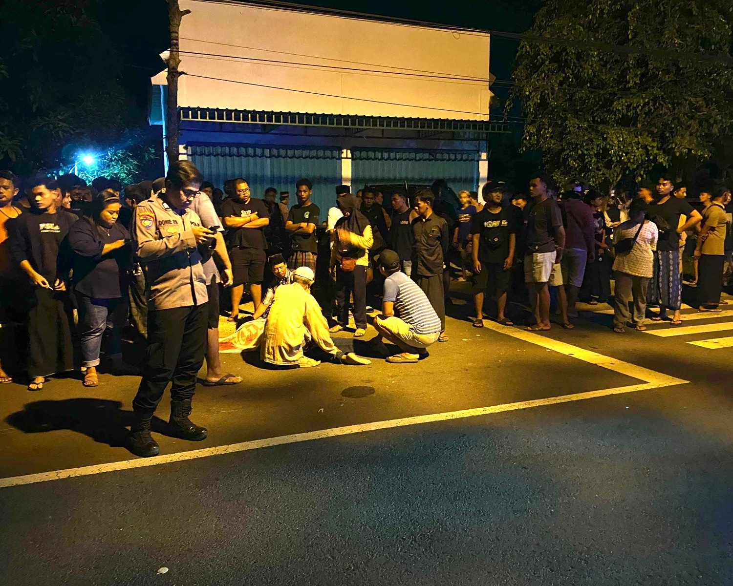 Hantam mobil pick up, pengendara sepeda motor honda cb meninggal di Desa Suruhan Kidul Bandung Tulungagung
