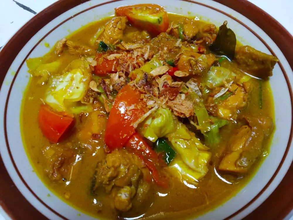 ilustrasi tongseng ayam