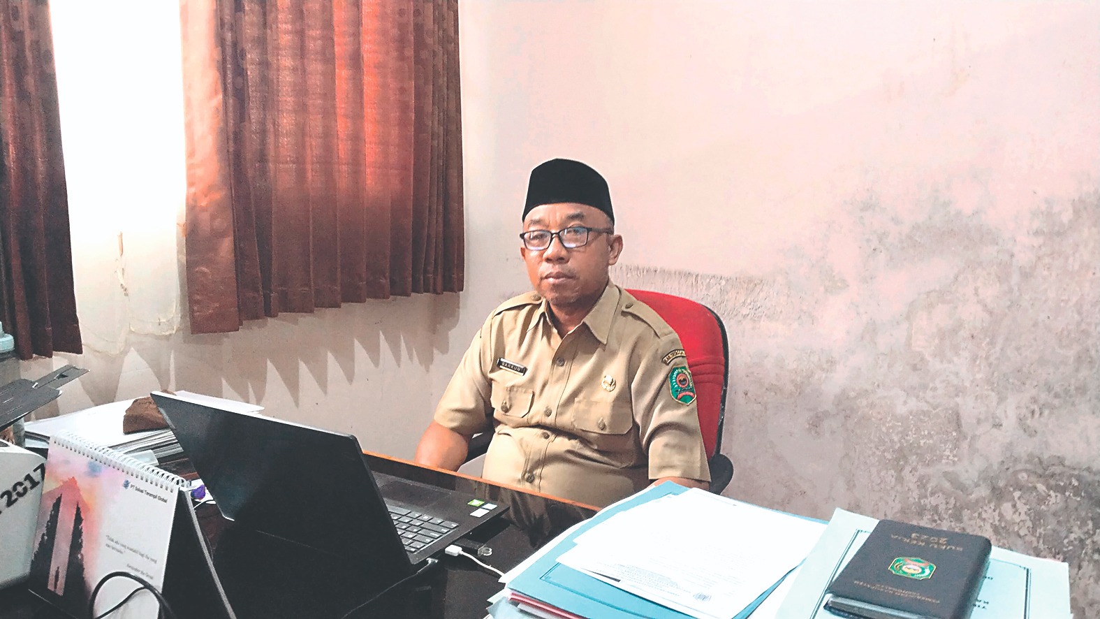 Kabid Penempatan Tenaga Kerja dan Transmigrasi Disperinaker Trenggalek, Sarkun.