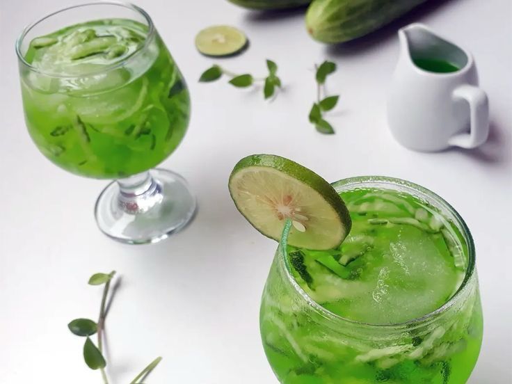 Es timun serut lemon dapat menghilangkan dahaga setelah berpuasa sehari penuh