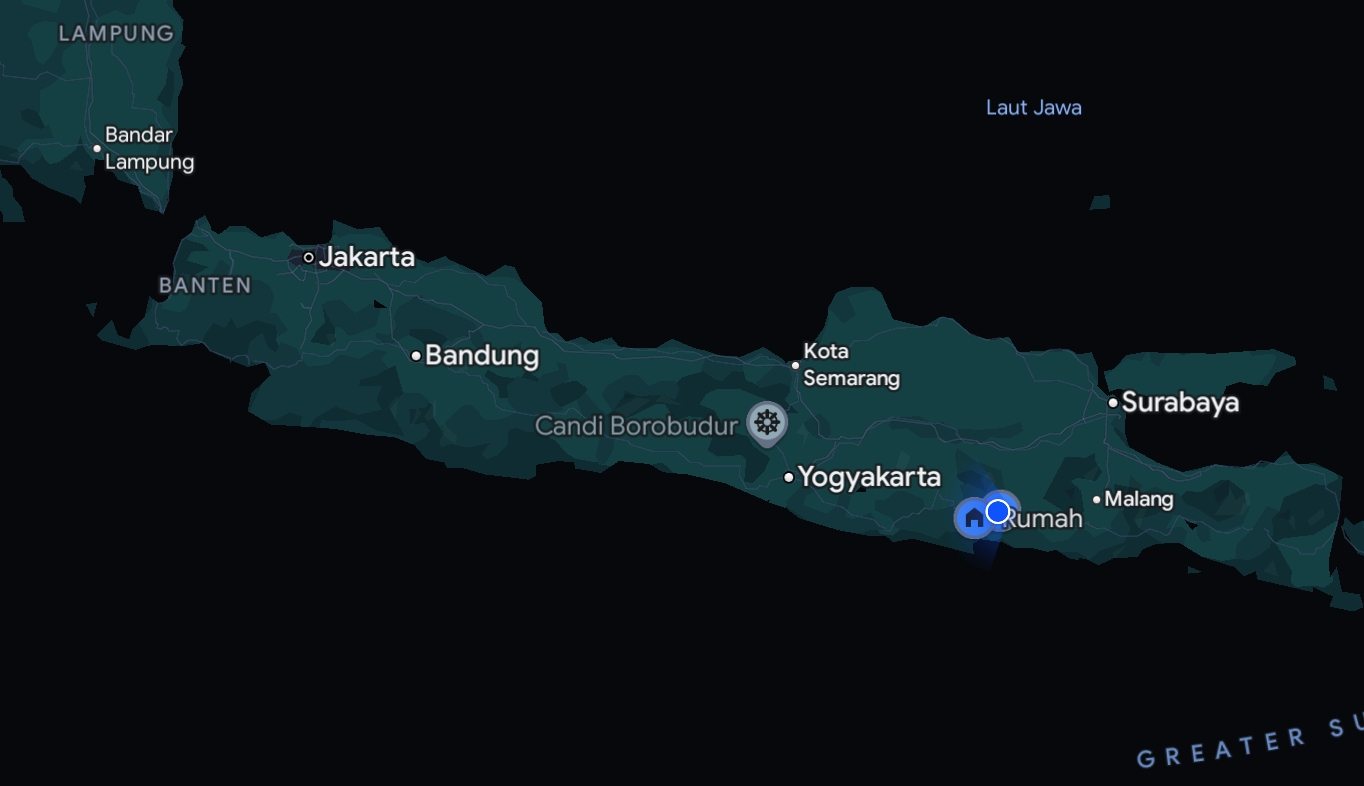 Pengamanan pesisir utara Jawa dari rob dan penurunan lahan menjadi dasar NCICD. (GOOGLE MAPS)