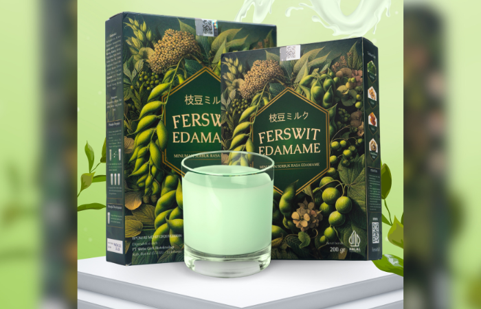 Ferswit Edamame, susu edamame pertama di Indonesia dengan khasiat spesial.