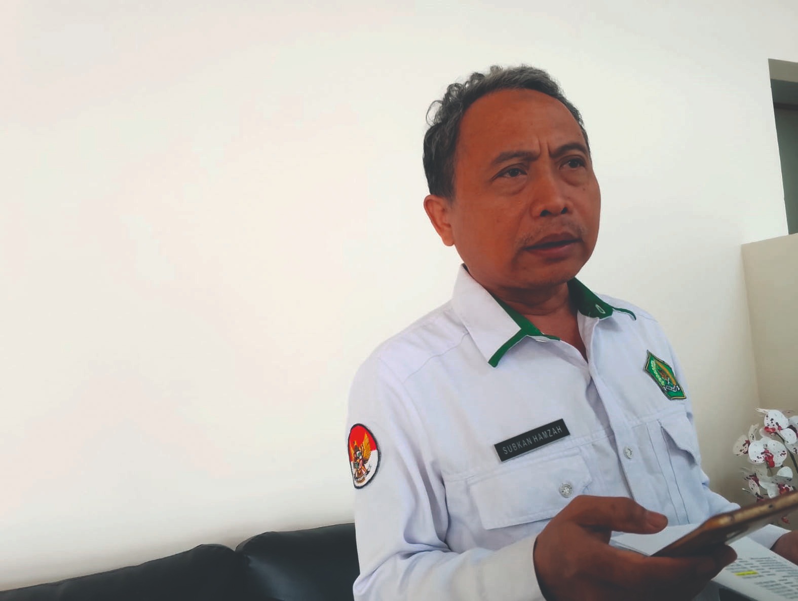 Kasi PHU Kankemenag Trenggalek, Subkhan Hamzah.