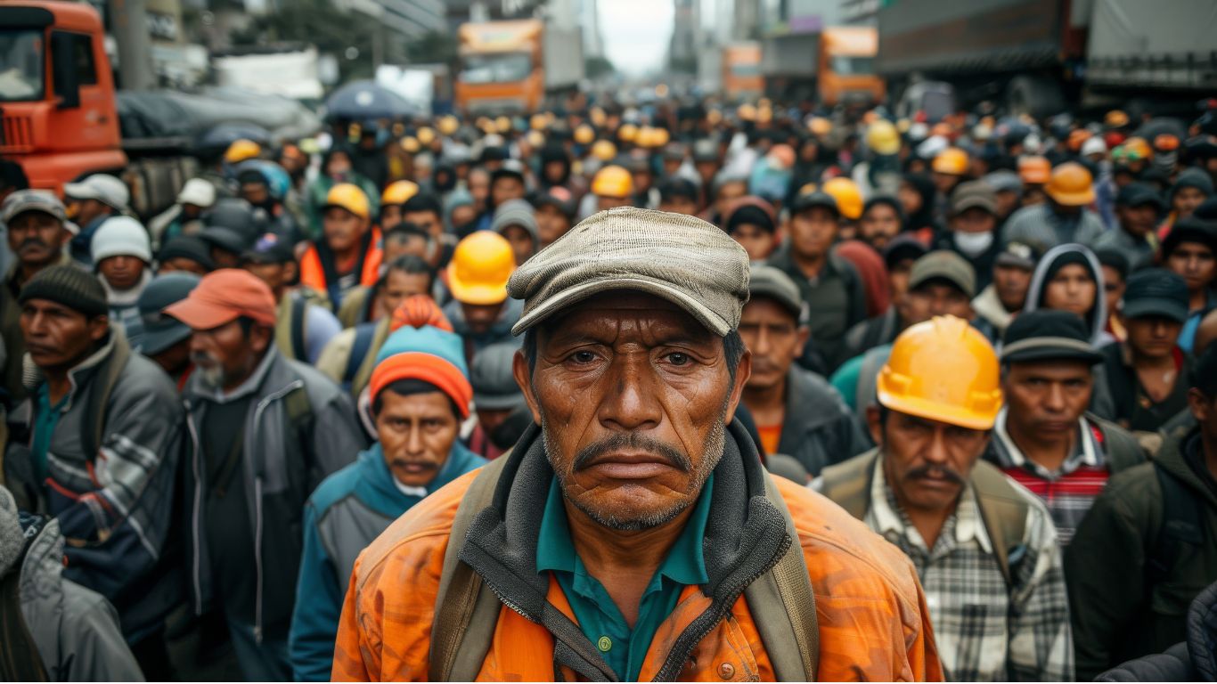 Ilustrasi pekerja migran.(freepik.com)