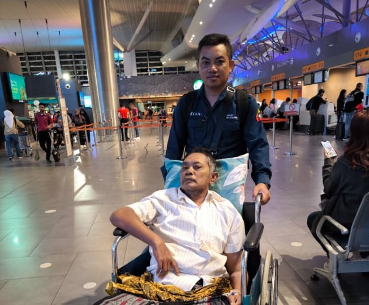 Peduli sesama perantau, Diraja Dimyani membantu pemulangan PMI yang tengah sakit