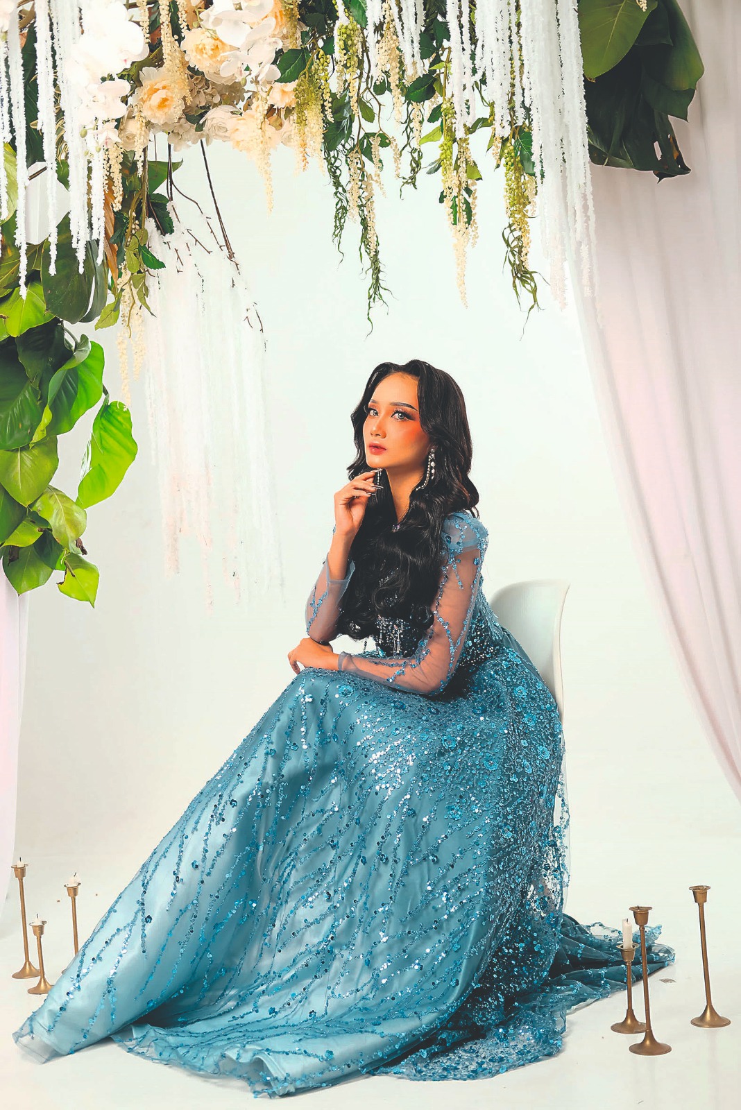 Shinta Aulia selalu optimistis dan rendah hati untuk mewujudkan keinginannya menjadi model.