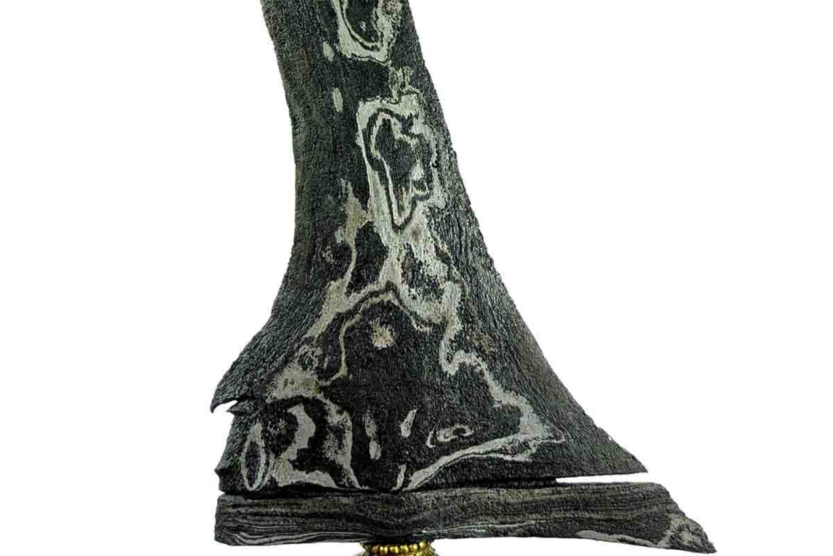 Keris kuno Carubuk Pamor Putri Kinurung Tangguh Pajajaran Sepuh (pusakakeris.com)