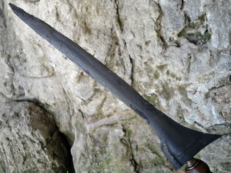 Keris pamor Triman yang cukup langka. (kerisalbum.blogspot.com)