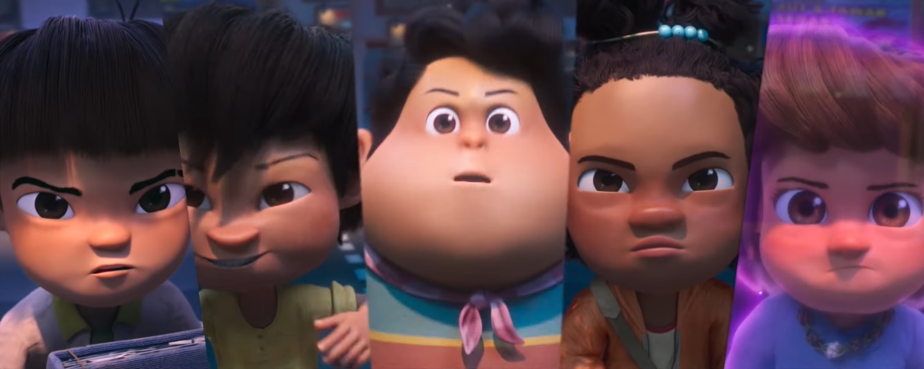 Lima karakter utama dalam film Jumbo. (VISINEMA PICTURES)