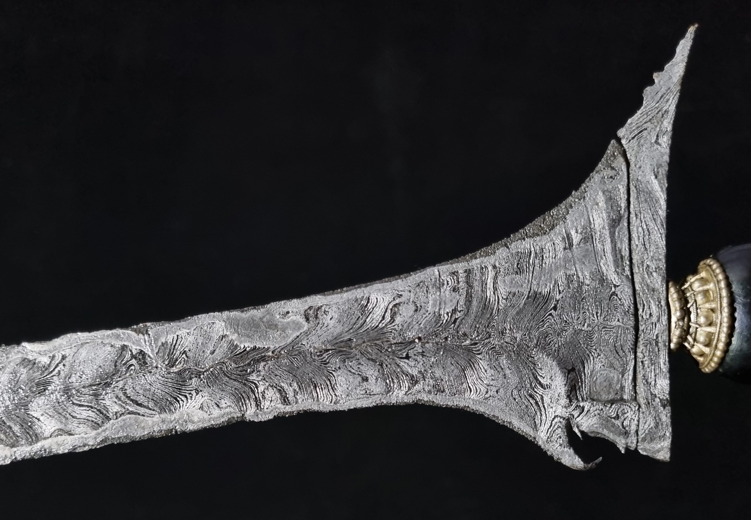 Keris pamor ganggeng kanyut