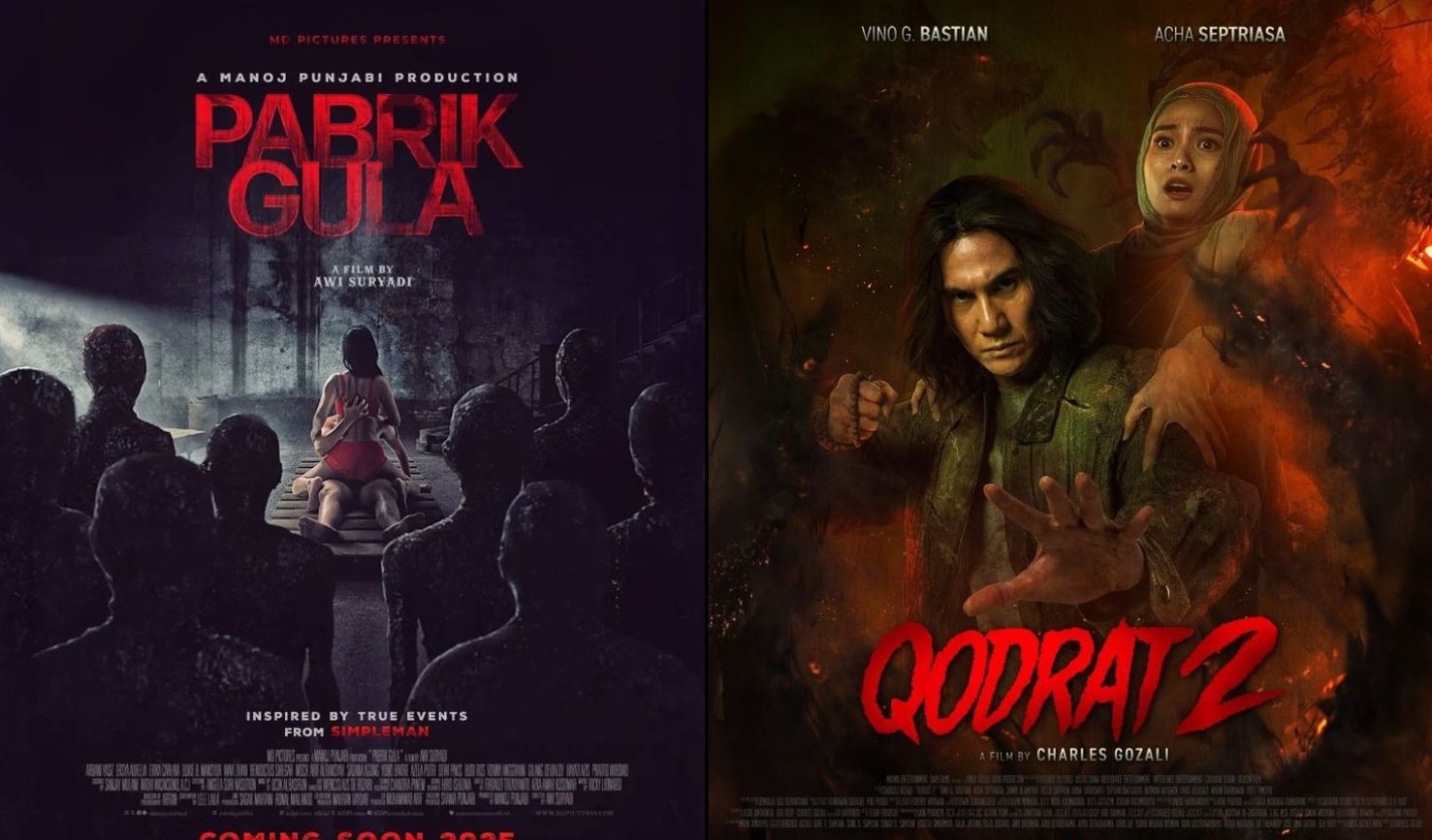 &lsquo;Pabrik Gula&rsquo; vs &lsquo;Qodrat 2&rsquo; &ndash; Horor dengan Dua Pendekatan Berbeda