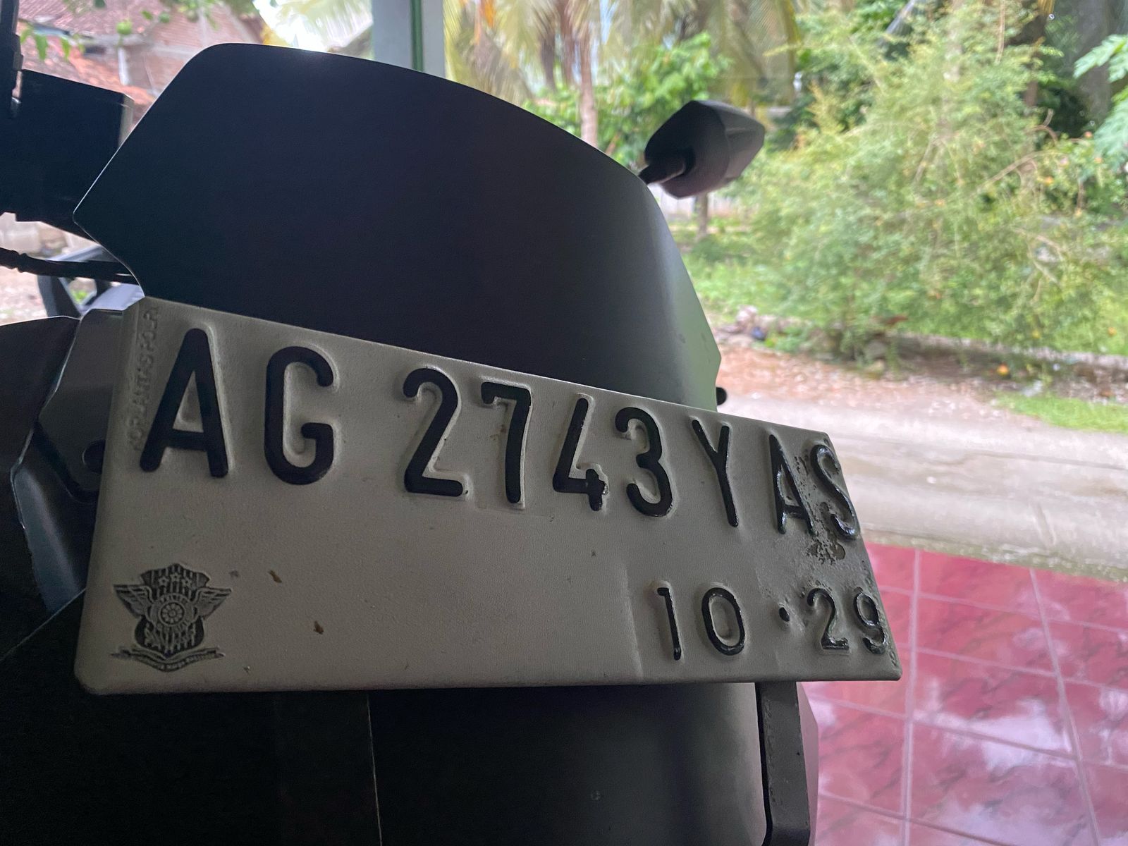 Pelat AG untuk wilayah Trenggalek dengan kode belakang diawali huruf Y. (DR PERDANA/RADAR TULUNGAGUNG)