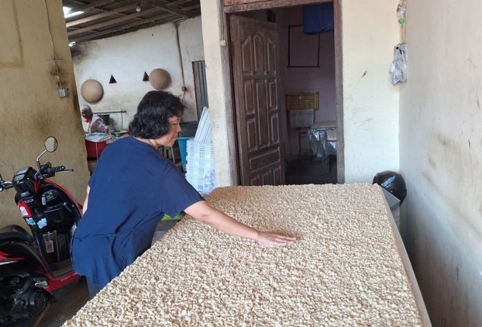 Pembuatan tempe di Tulungagung sangat teliti demi rasa yang gurih dan enak
