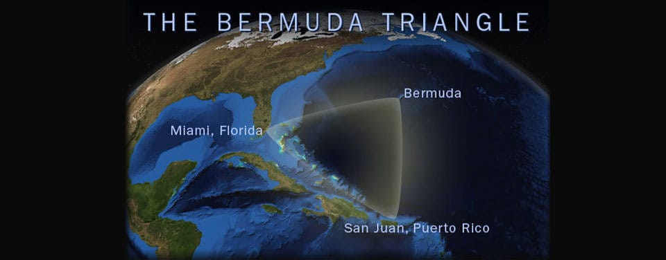 Ilustrasi Segitiga Bermuda.(oceanservice.noaa.gov)